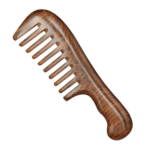 Peine de Madera de Sándalo para Cabello