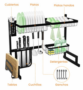 Escurridor De Platos Sobre Fregadero 65cm